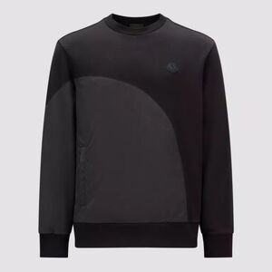 Moncler Logo Sweatshirt, Black, Large
